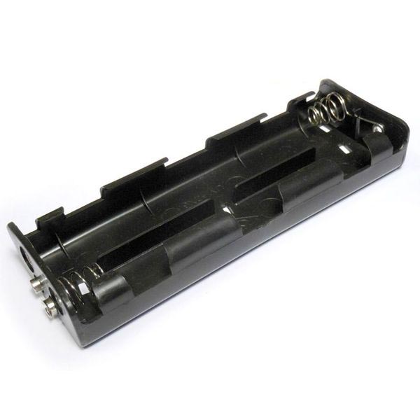6xC-Cell Battery Holder With 9V Snap Terminal - Click Image to Close